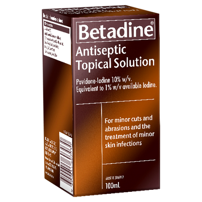 Betadine Antiseptic Solution 100ml