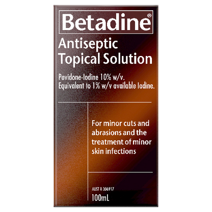 Betadine Antiseptic Solution 100ml