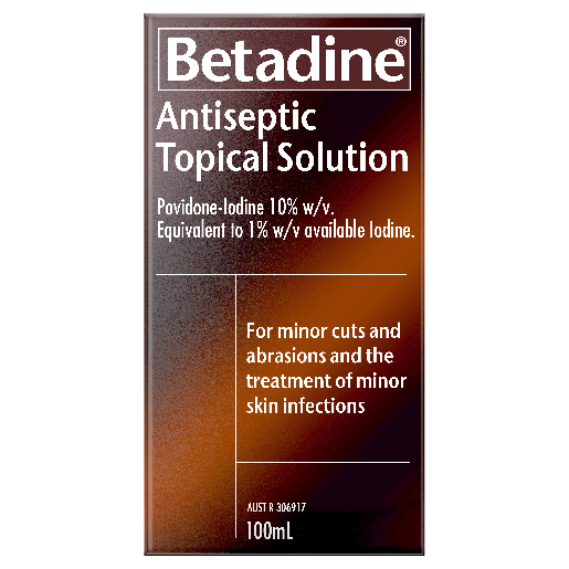 Betadine Antiseptic Solution 100ml