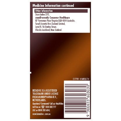 Betadine Antiseptic Solution 100ml