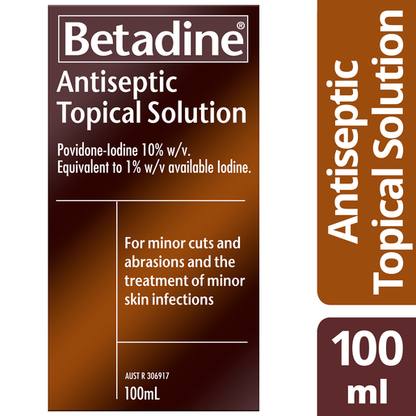 Betadine Antiseptic Solution 100ml
