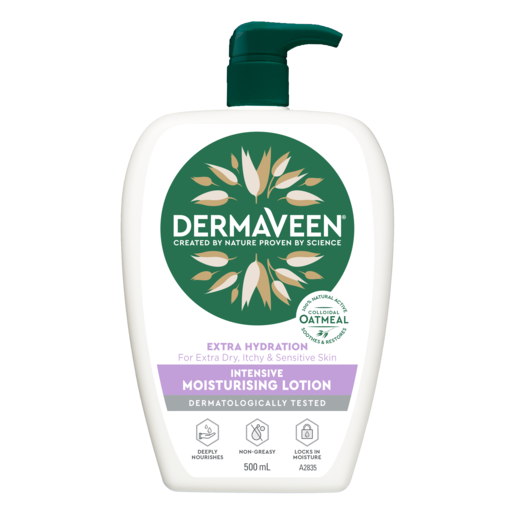 DermaVeen Extra Hydration Intensive Moisturising Lotion 500ml