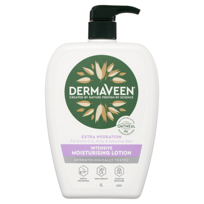 DermaVeen Extra Hydration Intensive Moisturising Lotion 1lt