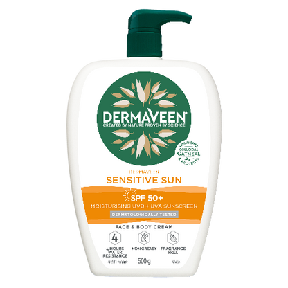 Dermaveen Sensitive Skin Sun Cream SPF50+ 500gm