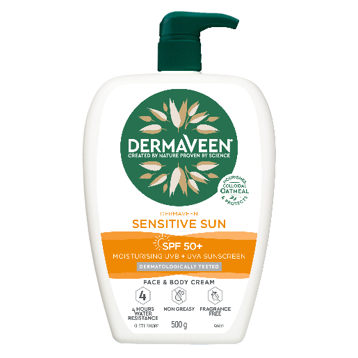 Dermaveen Sensitive Skin Sun Cream SPF50+ 500gm