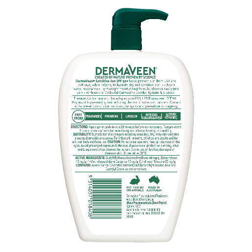 Dermaveen Sensitive Skin Sun Cream SPF50+ 500gm