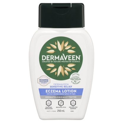 DermaVeen Sensitive Relief Eczema Lotion 250ml