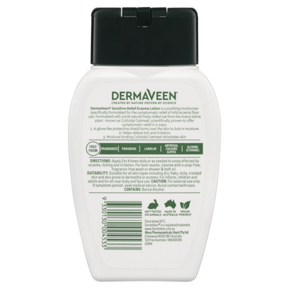 DermaVeen Sensitive Relief Eczema Lotion 250ml