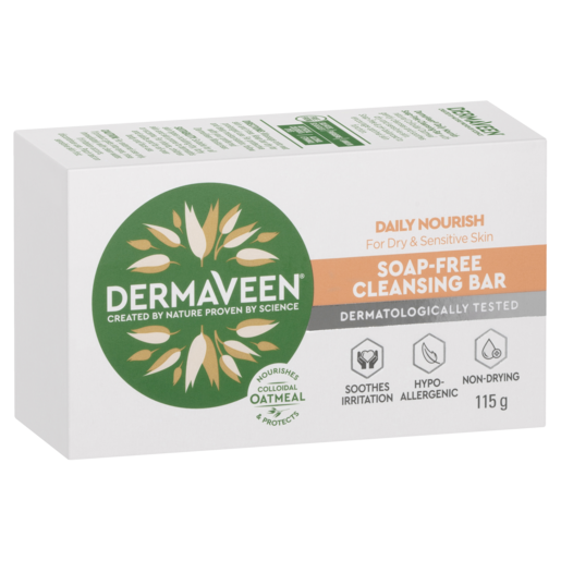 Dermaveen Soap Free Cleansing Bar 115g