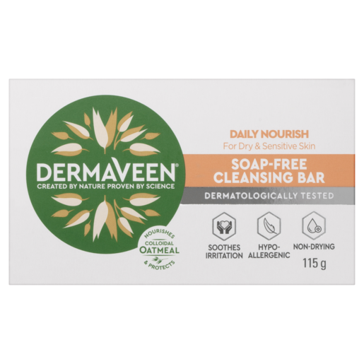 Dermaveen Soap Free Cleansing Bar 115g