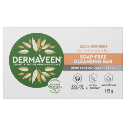 Dermaveen Soap Free Cleansing Bar 115g