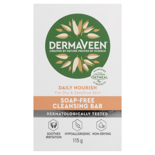 Dermaveen Soap Free Cleansing Bar 115g