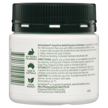 DermaVeen Sensitive Eczema Ointment 200ml