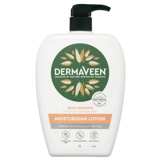 DermaVeen Daily Nourish Moisturising Lotion 1lt