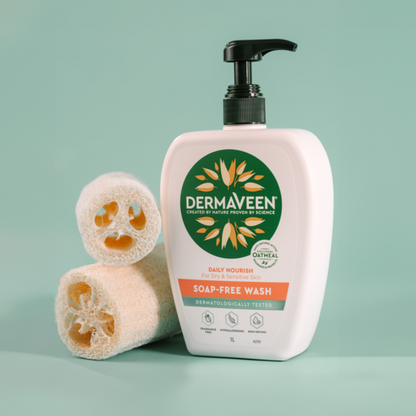 DermaVeen Daily Nourish Moisturising Lotion 1lt