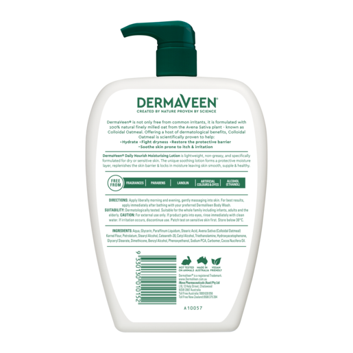 DermaVeen Daily Nourish Moisturising Lotion 1lt