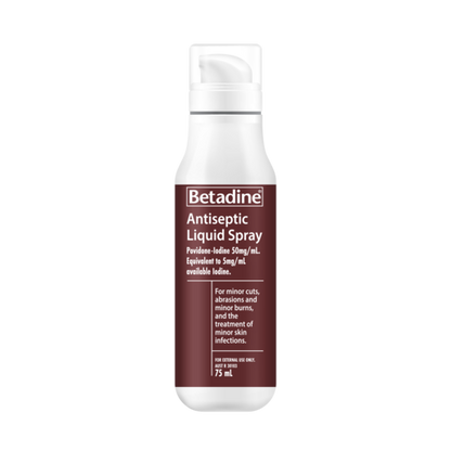 Betadine Antiseptic Liquid Spray 75ml
