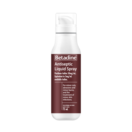 Betadine Antiseptic Liquid Spray 75ml