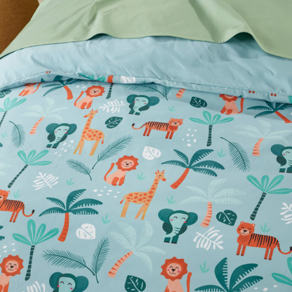 Staydry Quilt Cover Set Jungle Explorer