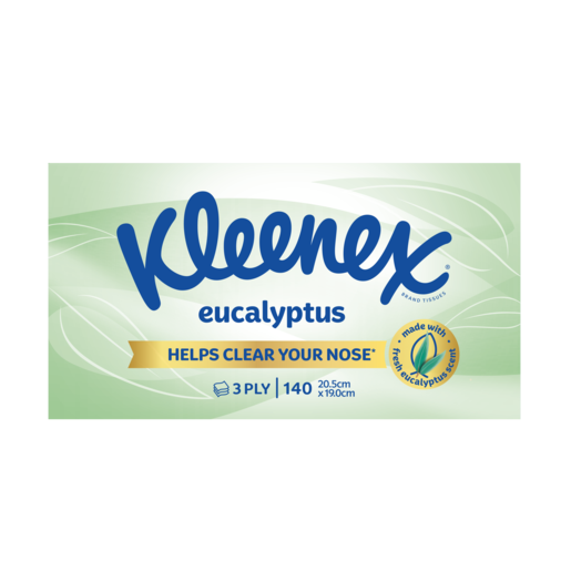 Kleenex Tissues Eucalyptus (Box 140)