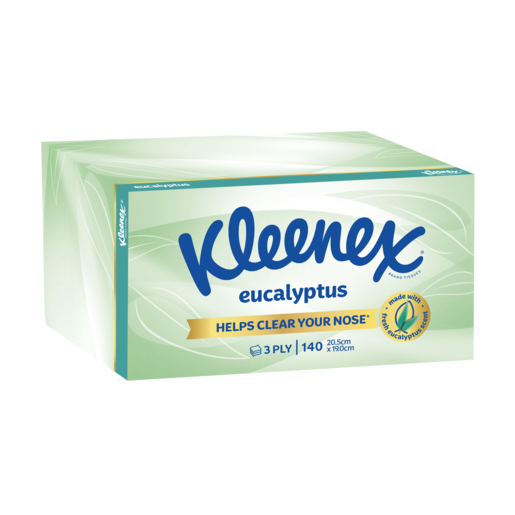 Kleenex Tissues Eucalyptus (Box 140)