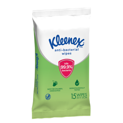 Kleenex Anti Bacterial Wet Wipes