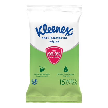 Kleenex Anti Bacterial Wet Wipes