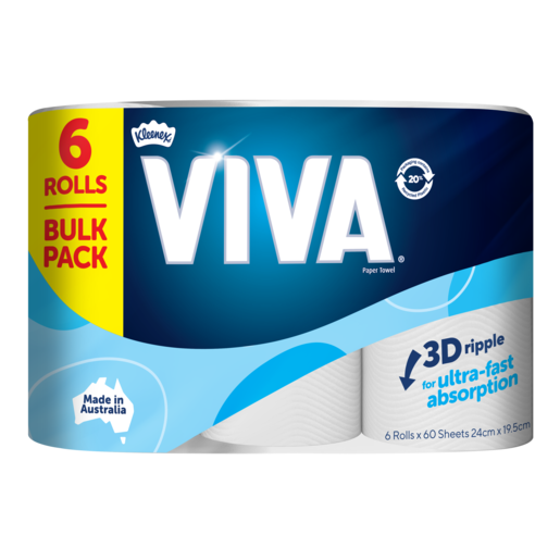 Viva Paper Towel White