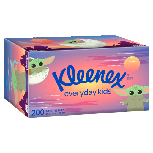 Kleenex Everyday Kids Facial Tissues 2 Ply