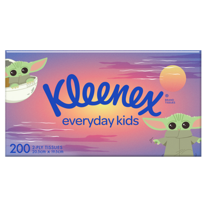 Kleenex Everyday Kids Facial Tissues 2 Ply