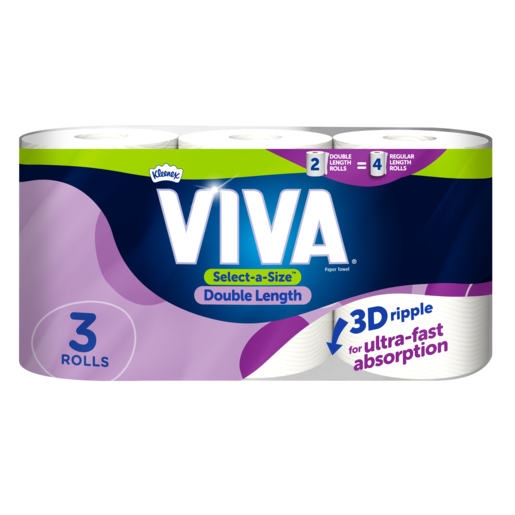 Viva Paper Towel Eco Friendly (3 Pack)