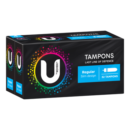 U By Kotex Tampon Regular (Pack 32)