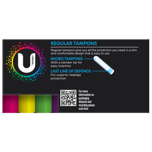 U By Kotex Tampon Regular (Pack 32)