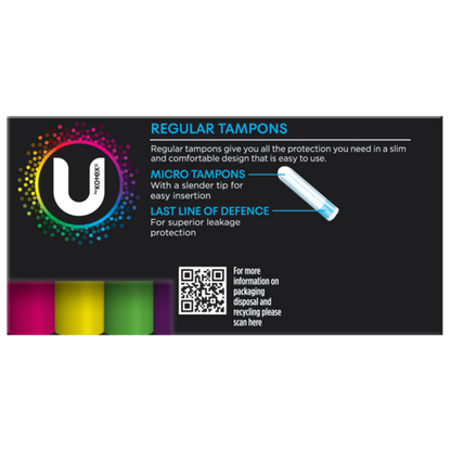 U By Kotex Tampon Regular (Pack 32)