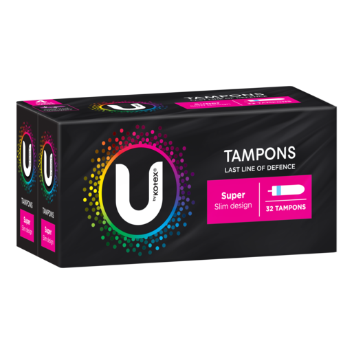 U By Kotex Tampon Super (Pack 32)