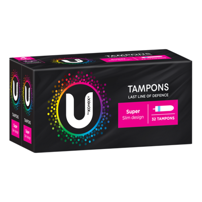 U By Kotex Tampon Super (Pack 32)