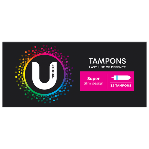 U By Kotex Tampon Super (Pack 32)