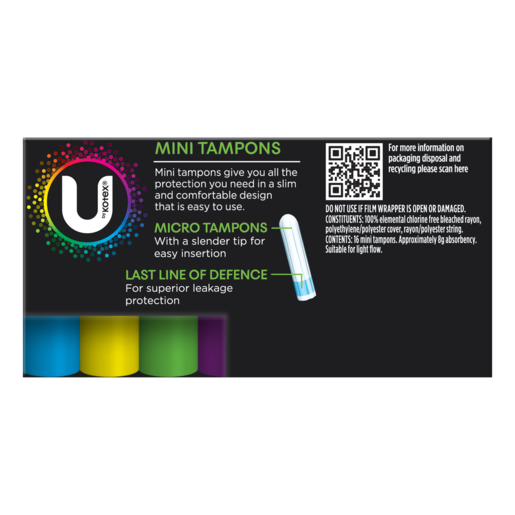 U By Kotex Tampon Mini