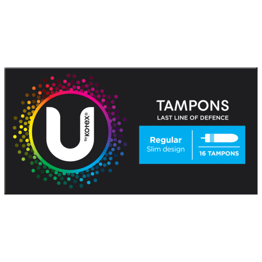 U By Kotex Tampon Regular (Pack 16)