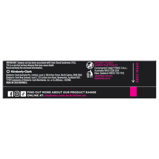 U By Kotex Tampon Super (Pack 16)