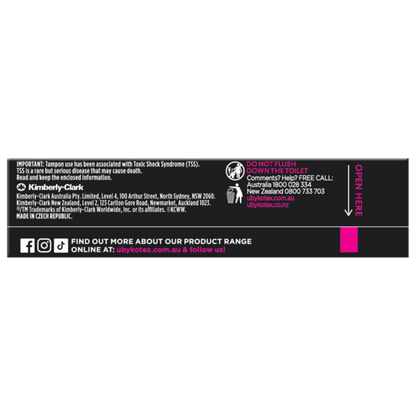 U By Kotex Tampon Super (Pack 16)