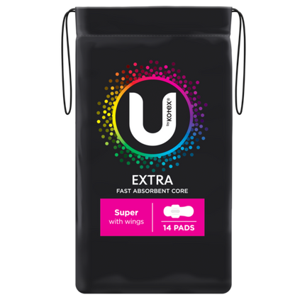 U By Kotex Maxi Pads Super Wings