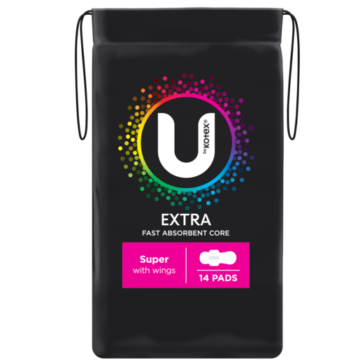 U By Kotex Maxi Pads Super Wings