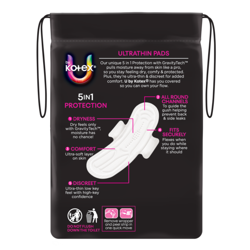 U By Kotex Ultrathins Super Wings