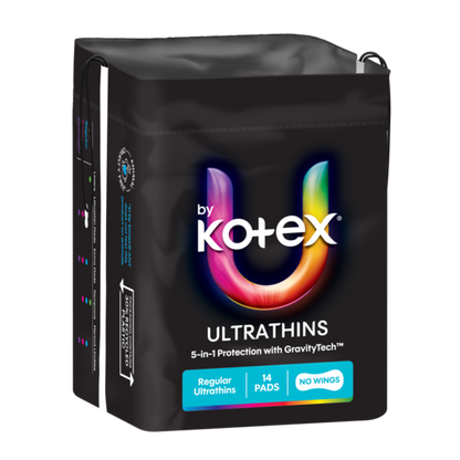 U By Kotex Ultrathins Regular No Wings