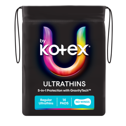 U By Kotex Ultrathins Regular No Wings
