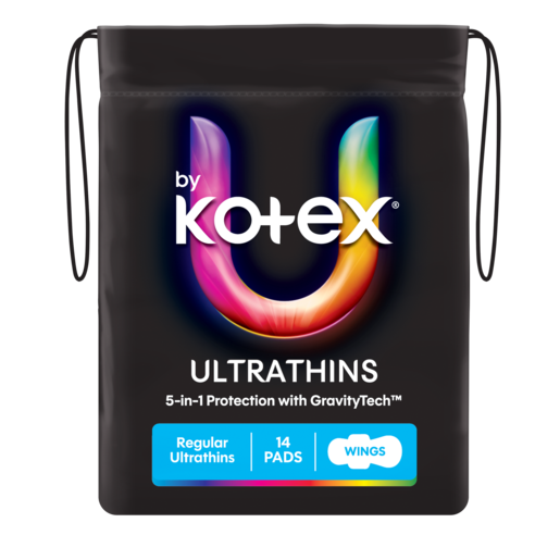 U By Kotex Ultrathins Regular Wings