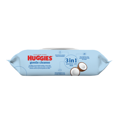 Huggies Coconut Oil Wipes Fragrance Free