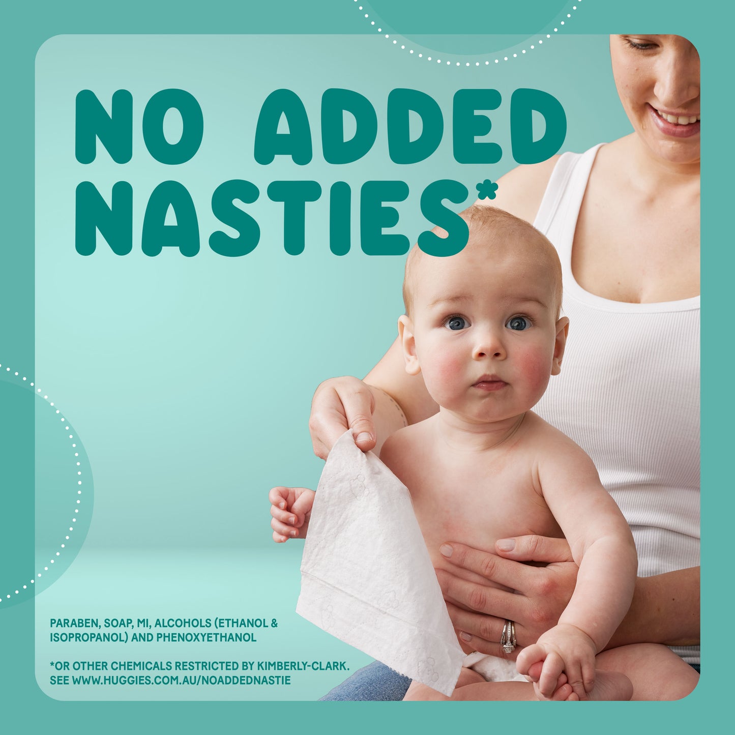 Huggies Gentle Cleanse Thick Baby Wipes Mega Pack (Box 400)
