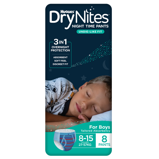 Huggies Drynites Pyjama Pants 8-15 Boys